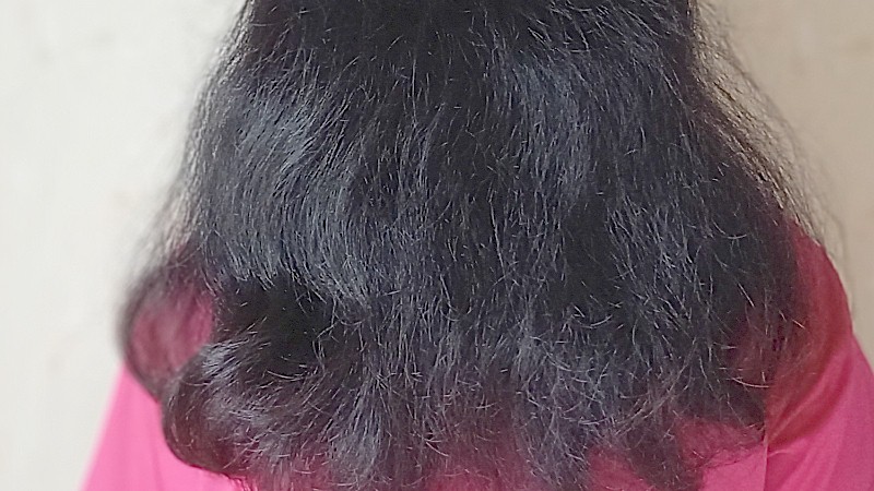 ケア前の髪の状態